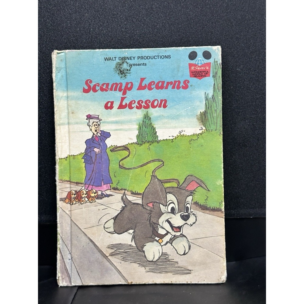 "Scamp Learns‎ a Lesson'' Walt Disney's Wonderful World of Reading c1982